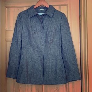 Dolce and Gabbana suit jacket and skirt.